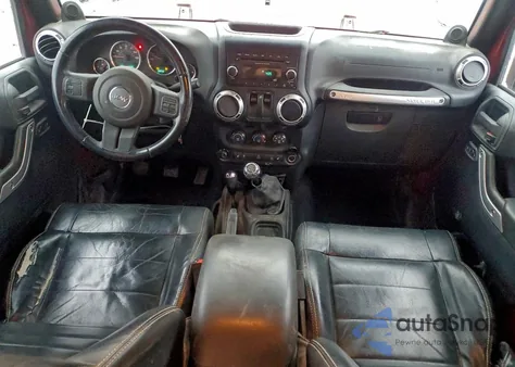 2012 Jeep Wrangler Sahara from USA, damaged, VIN 1C4AJWBG7CL221046